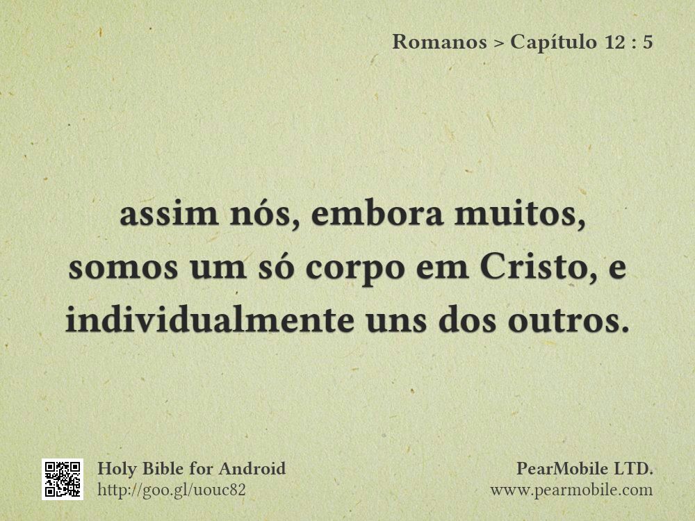 Romanos, Capítulo 12:5
